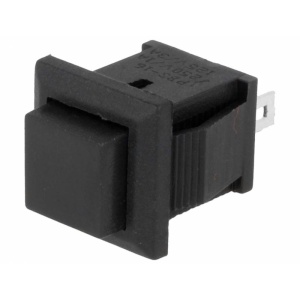 PUSH BUTON PS15BBK NORMAL DESCHIS NEGRU