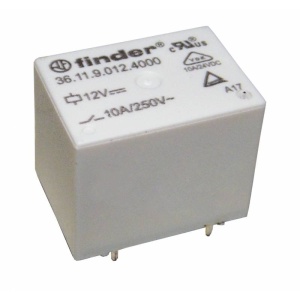 RELEU 9 V/10 A 1xU 225 R FINDER