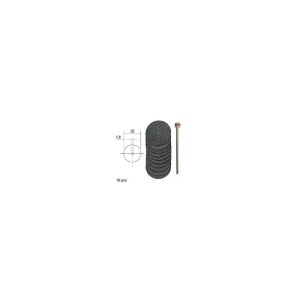 SET DISCURI DEBITARE 22MM, OXID ALUMINIU, AX 2.35MM, 10BUC