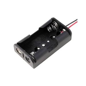 SUPORT BATERII 2xAA CU FIRE TIP CASETA