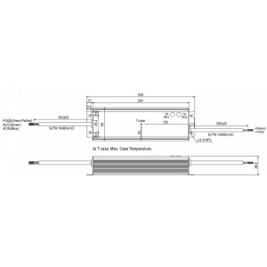 SURSA HLG-150H-48A 48V/3.2A IP65 Vo-Adj. MEAN WELL - Img 2
