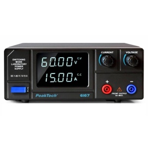 SURSA LABORATOR 1...60V/0...15A P6167 PEAKTECH