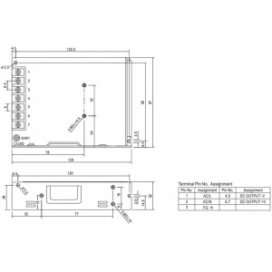 SURSA LRS-100-48 48V/2,3A MEAN WELL - Img 2