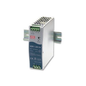 SURSA SDR-120-24 24V/5A MEAN WELL