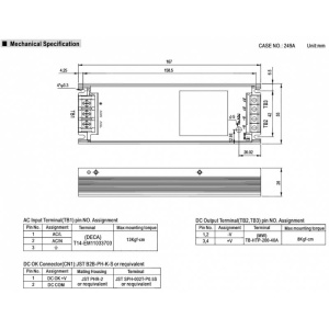 SURSA UHP-200A-5 5V/40A MEAN WELL - Img 2