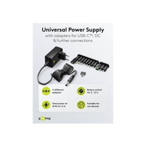 ALIMENTATOR REGLABIL 3...12V/1.5A 18W - Img 2