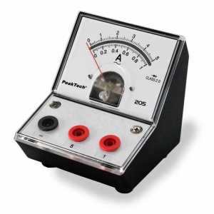 AMPERMETRU DIDACTIC 0...1A - 0...5A AC PEAKTECH P205-9 - Img 2