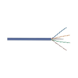 CABLU CAT 6A U/UTP AWG23 CUPRU SOLID ROLA 50M ALBASTRU