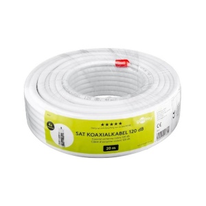 CABLU COAXIAL 75 OHM CVADRUPLU ECRANAT - ROLA 20M