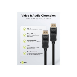 CABLU DISPLAYPORT 1.4 TATA-TATA 8K@60Hz 2M - Img 3
