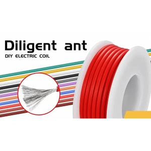 CABLU SILICON 24AWG MULTICOLOR 5 ROLE x 5M - Img 2