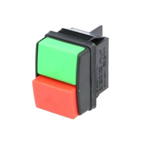 COMUTATOR DPST 16A/250V ROSU/VERDE