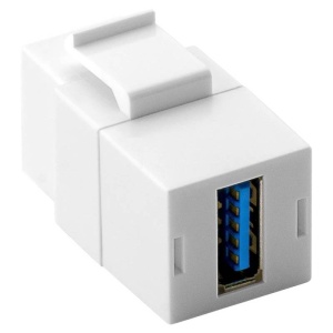 CONECTOR TIP KEYSTONE, CU MUFA USB 3.0, 2 xUSB 3.0 MAMA - Img 2