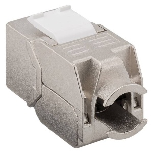 CONECTOR TIP KEYSTONE, MAMA, METAL MUFA RJ45, CAT 8.1 STP - Img 4
