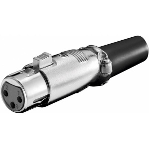 CONECTOR XLR 3P MAMA CABLU