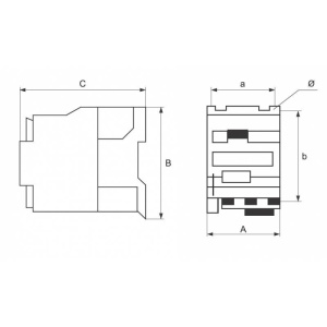 CONTACTOR LT1-D1810 18A 24Vca - Img 2