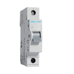 Disjunctor 1P 25A 4.5kA curba C 1M MY125 HAGER