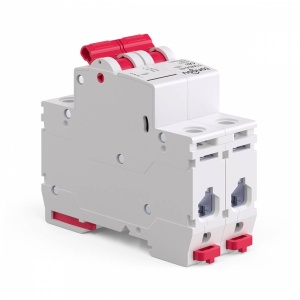 DISJUNCTOR 2P/63A/AC250V/6KA/CURBA C TONGOU - Img 3