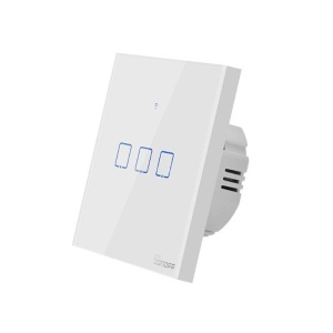INTRERUPATOR TACTIL SMART WIFI 3 CANALE T0EU3C SONOFF