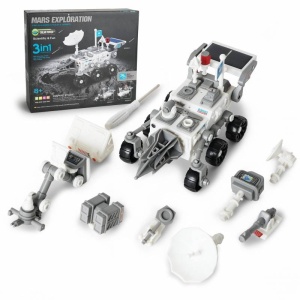 KIT ROBOT SOLAR, 3 IN 1, ROVER MARTIAN