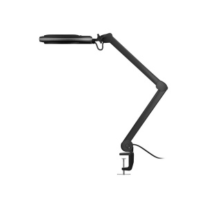 LAMPA BIROU CU LUPA, LED 8W NEGRU 3 DIOPTRII - Img 2