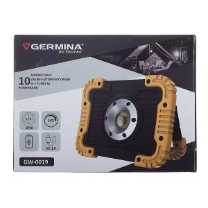 LAMPA DE LUCRU REINCARCABILA 10W IP44 850lm 6000k GERMINA - Img 2