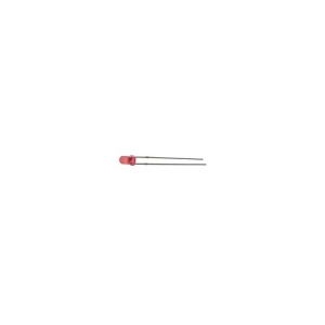 LED 3 mm ROSU 2 mA 2.5 mcd 60 gr