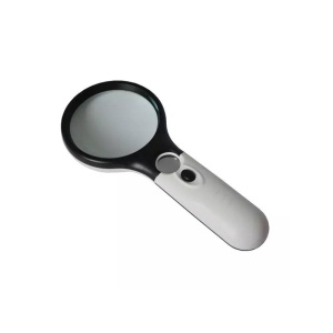 LUPA DUBLA CU ILUMINARE LED 3X SI 45X