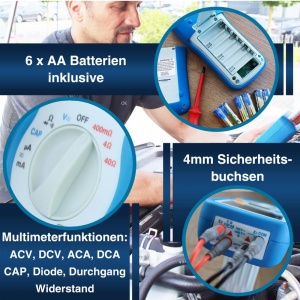 MILIOHMETRU DIGITAL P2705 PEAKTECH - Img 11