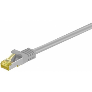 PATCH CABLE S/FTP CAT6A 0.25m GRI