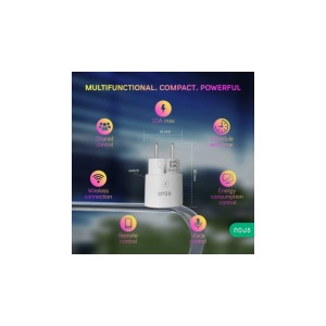 PRIZA SMART 16A, CONTOR ENERGIE, Wi-Fi, NOUS A8 - Img 2