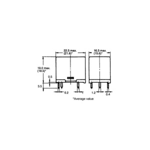 RELEU 24VDC SPDT 10A/240VAC 8A/30VDC - Img 3