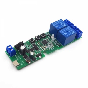 RELEU SMART ZIGBEE 5-32V DOUA CANALE Wi-Fi SMARTWISE