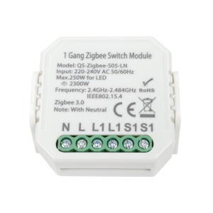 RELEU SMART ZIGBEE REL-230V-1LN-ZB