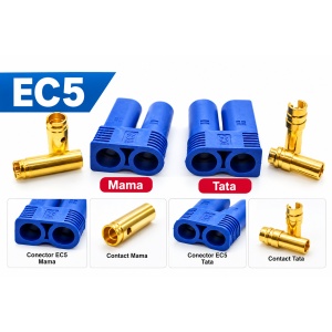 SET 10 PERECHI MAMA-TATA CONECTOR EC5