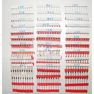 SET 300 DIODE ZENER 30 VALORI 2V...39V