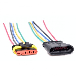 SET CONECTOR AMP SUPERSEAL IP67 5 FIRE 10 cm
