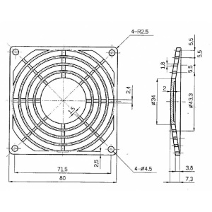 SITA PROTECTIE PLASTIC 80x80 - Img 2