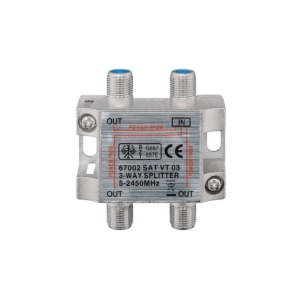 SPLITTER 3 CAI 5 MHz - 2450 MHz