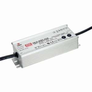 SURSA HLG-60H-48B 24V/1.25A IP67 Vo-Adj. MEAN WELL