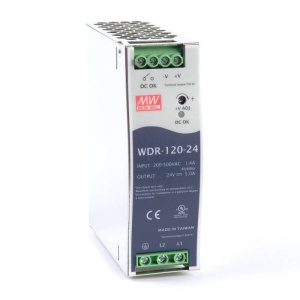SURSA WDR-120-24 24V/5A MEAN WELL