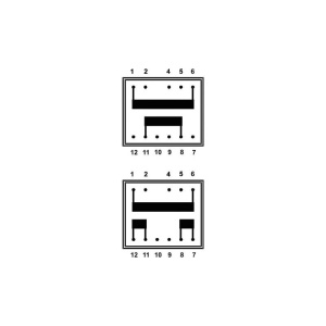TRANSFORMATOR 12 VA 1x24 V 0.5 A CAPSULAT PCB - Img 3