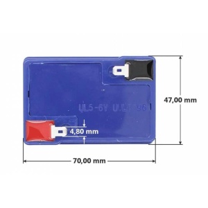 ACUMULATOR PLUMB 6V/5Ah F1 UL5-6 ULTRACELL - Img 2