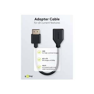 ADAPTOR FLEX HDMI 2.0 4K/60Hz TATA-MAMA 10CM SLIM - Img 3