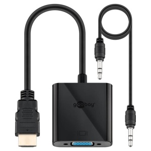 ADAPTOR HDMI TATA-VGA MAMA, CU AUDIO OUT