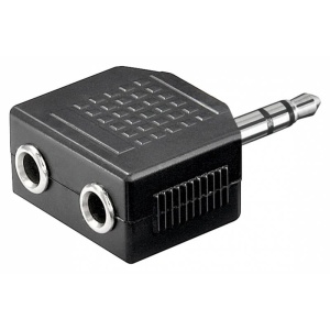 ADAPTOR JACK 3.5 ST.TATA-2x3.5 ST.MAMA