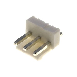BARETA 3 PINI VERT. 3.96mm