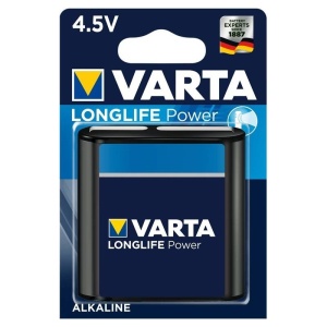 BATERIE ALCALINA 4.5V 3LR12 VARTA LONGLIFE POWER - Img 2