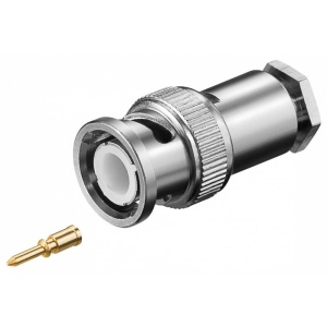 BNC TATA 50 OHMI RG58, RASUCIRE, PIN AURIT