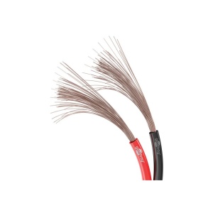 CABLU DIFUZOR 2x0.50 mmp ROLA 10 m ROSU/NEGRU - CUPRU - Img 4